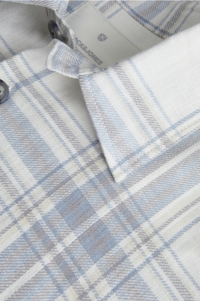 JPRCCRAYMOND SPRING CHECK OVERSHIRT 12274956 Coronet Blue